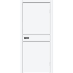 Купить Межкомнатная дверь ПЭТ Браво-0.24 П White Silk глухая