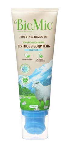 Био Мио Пятновыводитель концентрирован.с щеткой 200мл