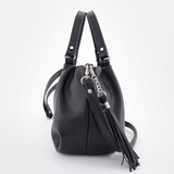 Сумка Саломея 607 гладкий черный