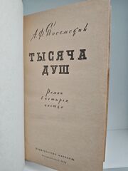 Тысяча душ (Дефект)