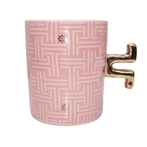 Керамическая кружка SWED HOUSE, розовый, 325 мл