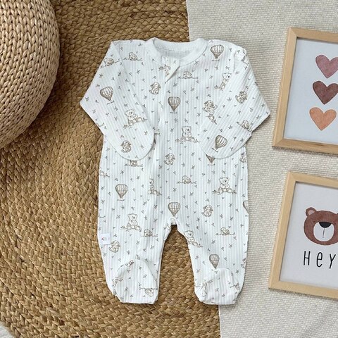 Комбинезон слип в рубчик на молнии