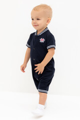 полукомбинезон для новорожденных  КР 6547/индиго к548