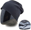 Картинка шапка-бини Skully Wear DDM-331 Black-Plush - 1