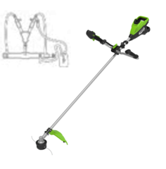 Триммер аккумуляторный Greenworks TB13L, 82V, 1,3 кВт, 43 см, бесщеточный, без АКБ и ЗУ (TB13LA1)