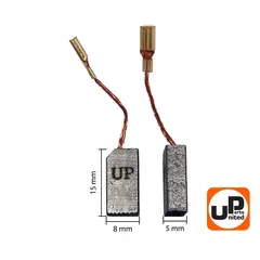 Щетка графитовая UNITED PARTS для BOSCH GWS8/9/10-125C/S/CE (аналог 1619P11715) 5х8х15мм --> 90-0429 (90-0810)