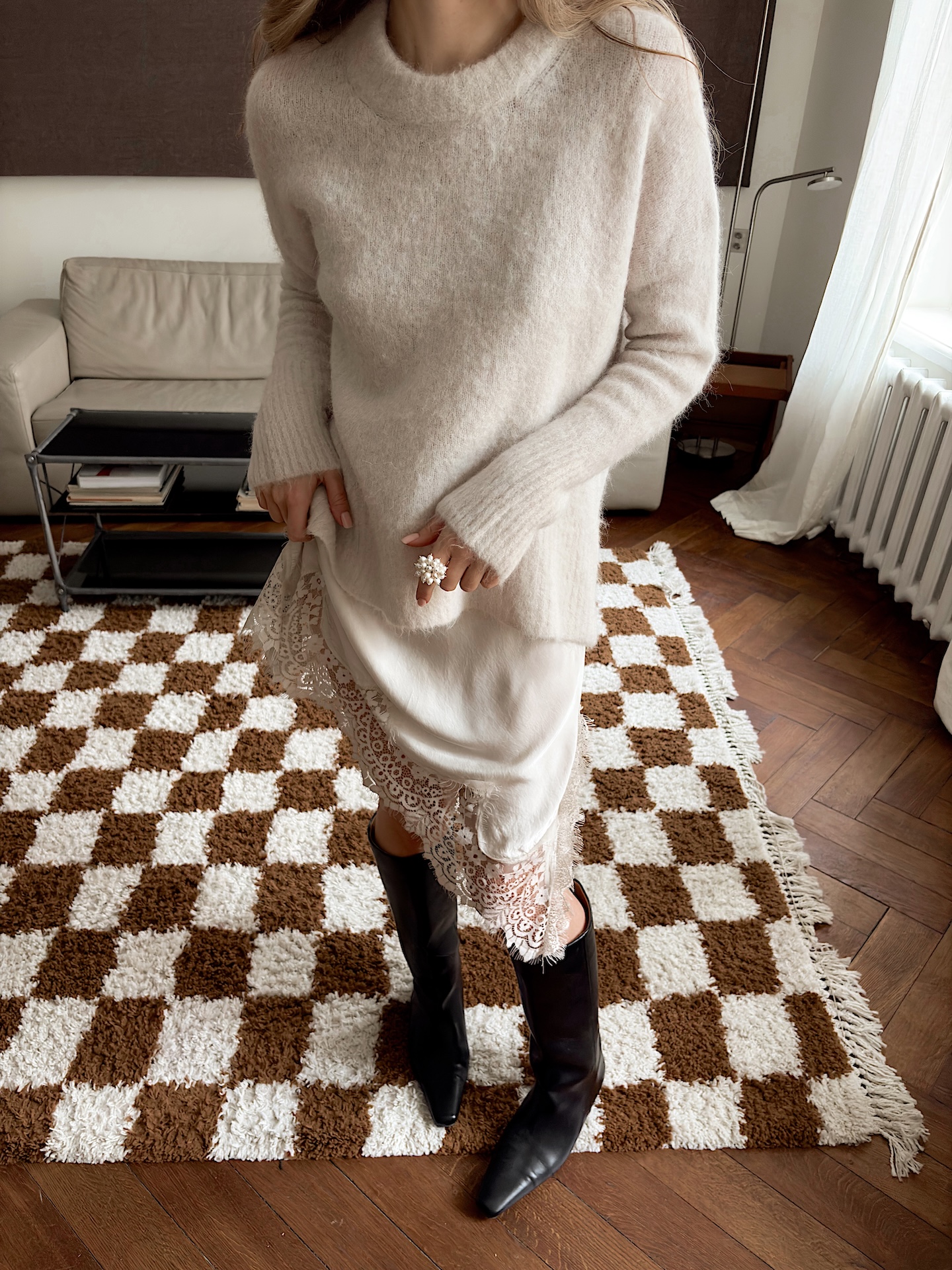 Свитер из virgin шерсти и альпаки PREMIUM QUALITY