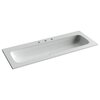 Ceramica Nova Grace CN7024 Раковина накладная с тремя отверстиями под смеситель, 121x45.7