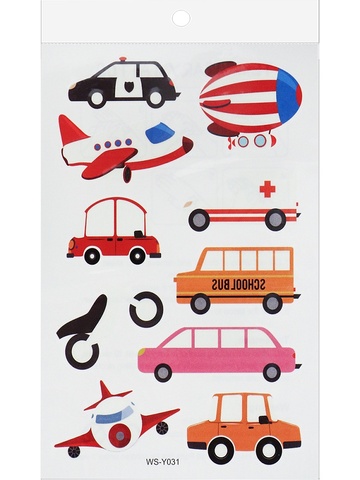 Татуировка-наклейка светится в темноте (12х7см)