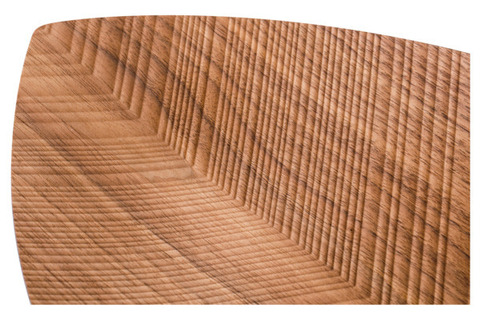 Поднос сервировочный 44.5х25см Legnoart Leaf орех