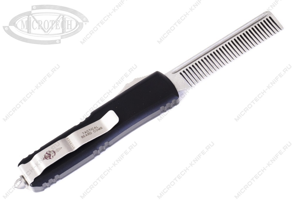 Microtech Tactical Beard Comb Stonewash Fine Tooth 204P - фотография 