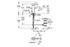 GROHE Essence 24171A01 Смеситель для раковины с донным клапаном, S-Size, темный графит глянец