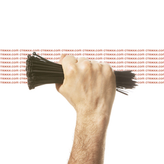 Стяжка - хомут кабельная нейлоновая КСС 4х200 черные — 100 шт/уп