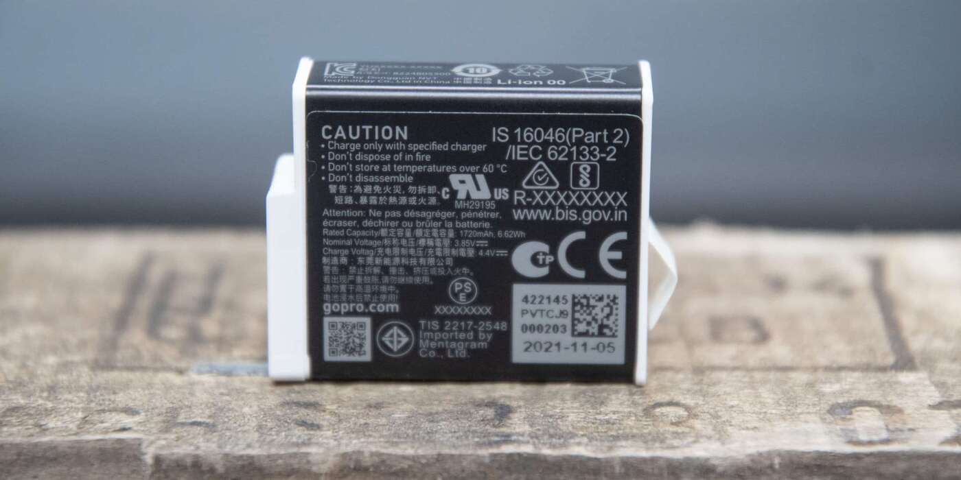 Набор аккумуляторов для GoPro HERO9/10/11 Enduro 2 Pack Battery