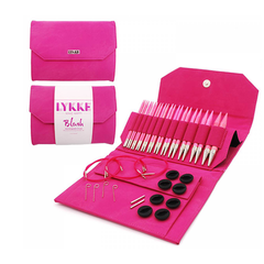 Набор съемных спиц Lykke Blush Fuchsia
