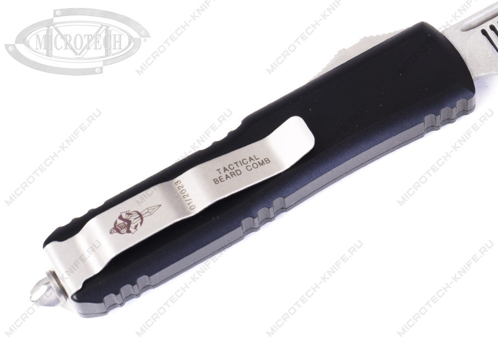 Microtech Tactical Beard Comb Stonewash Fine Tooth 204P - фотография 