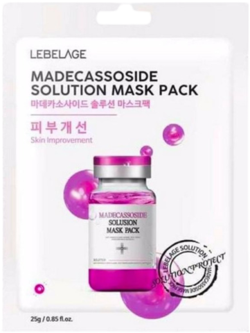 Lebelage Madecassoside Solution Mask Маска для лица тканевая с экстрактом мадекассосида