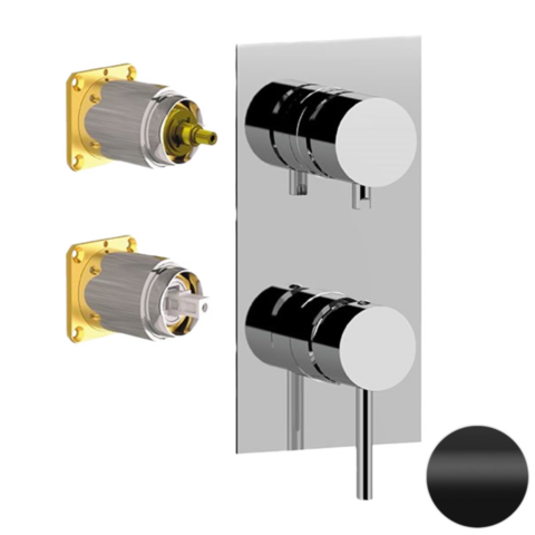 Remer X93QKBNO Смеситель для душа X-style X93QKBNO, черный матовый, шт