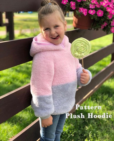 МК плюшевый худи Plush Hoodie