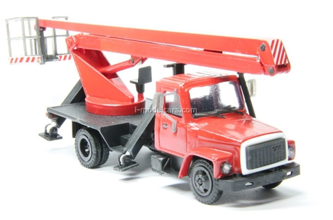 GAZ-3307 lift red Kompanion 1:43