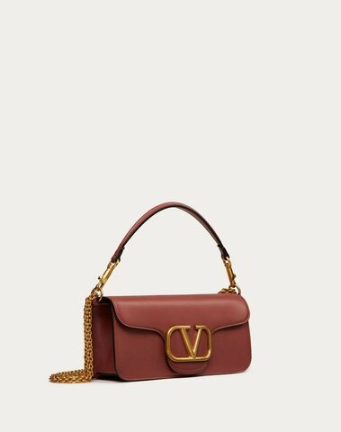 Сумка Valentino Locò коричневый