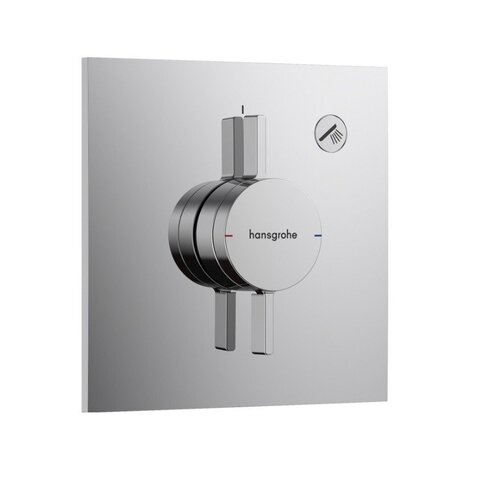 Hansgrohe 75617000 HG 75617000  DuoTurn E Смеситель для ванны, однорычажный, для 1 потребителя, скрытого монтажа, хр