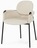 Стул Claudio Arm бежевая ткань