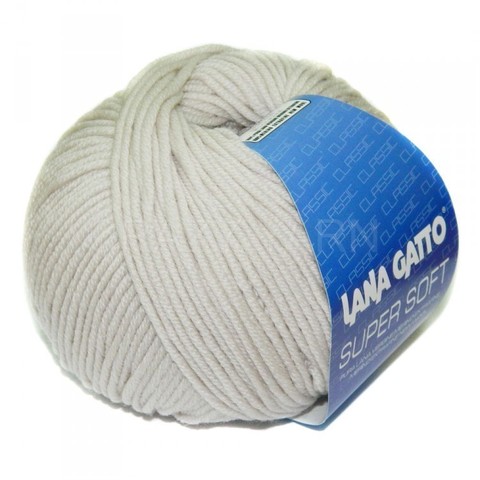 Пряжа Lana Gatto Supersoft 13701 экрю