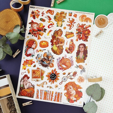 Стикерпак MIX ORANGE