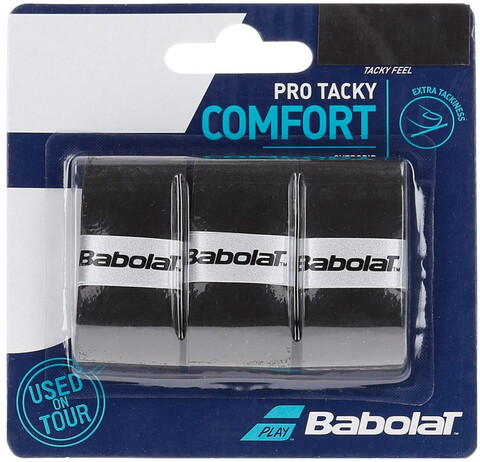 Намотки теннисные Babolat Pro Tacky black 3P