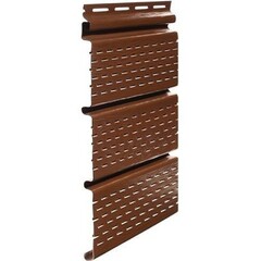 Софит FineBer Extra Acrylic полностью перфорированный Могано 3000х300 мм