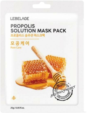 Lebelage Маска тканевая Lebelage Propolis Solution Mask