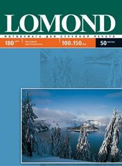 Односторонняя матовая фотобумага Lomond для струйной печати, A6, 180 г/м2, 50 листов (0102063)