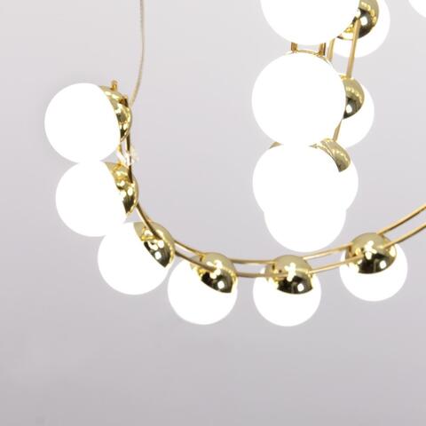 Подвесная светодиодная люстра Favourite Helmet 4590-4P