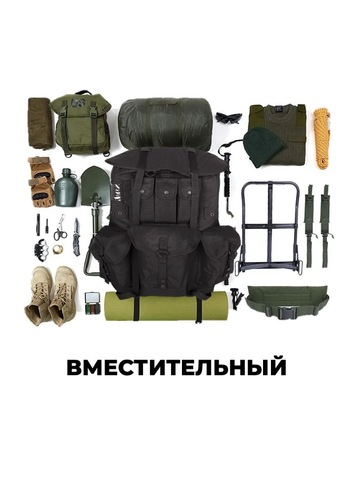 Картинка рюкзак тактический Swicky BK-5066 black - 3