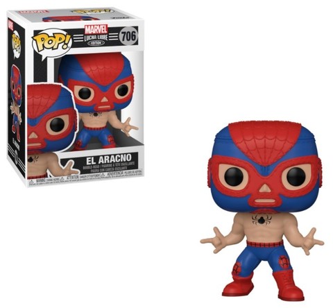 Funko POP! Marvel. Lucha Libre: El Aracno Spider-Man (706)