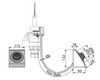 Клавиша смыва для унитаза Alcaplast MPO13