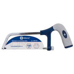 Ножовка по металлу КОБАЛЬТ мини, 150 мм, пласт. рукоятка, металл. рамка, полотно в компл. (246-531)