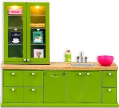 Кухонный набор с буфетом Lundby Смоланд 60207700