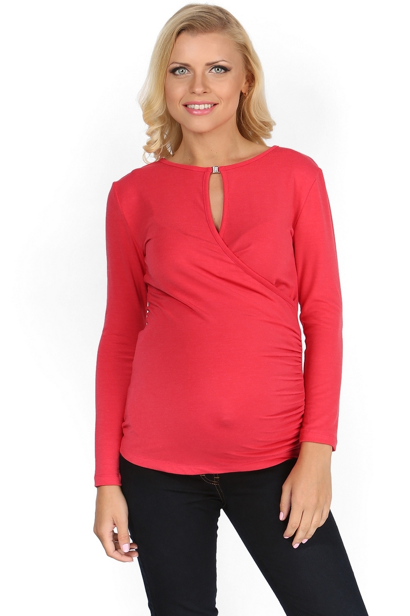 Трикотажные блузки для беременных