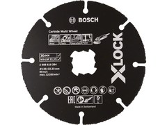 Отрезной диск X-LOCK по дереву для УШМ 2608619284