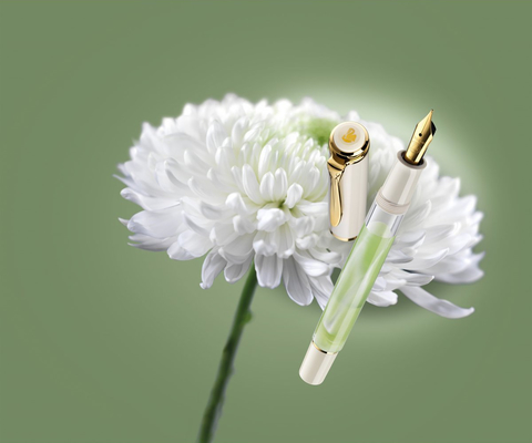 Ручка перьевая Pelikan Elegance Classic M200 SE 2020, Pastel Green, F (815307)