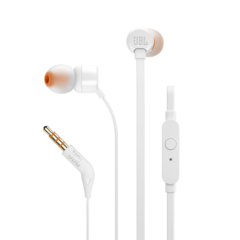 Наушники JBL T110 White, внутриканальные
