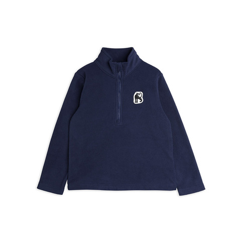 Флисовый Пуловер Mini Rodini Navy