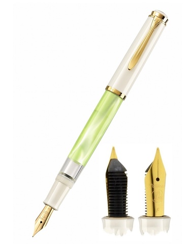 Ручка перьевая Pelikan Elegance Classic M200 SE 2020, Pastel Green, F (815307)