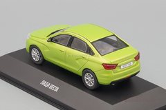 Lada Vesta 2015 green 1:43 DeAgostini Auto Legends New Era #1