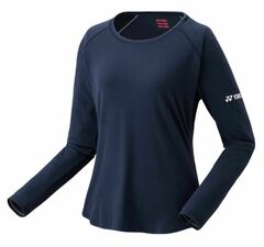 Женская теннисная футболкаYonex Longsleeve - indigo marine