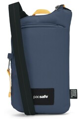 Сумка антивор Pacsafe GO Tech Crossbody, синий, 0,2 л.