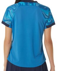 Женская теннисная футболка Asics Match Graphic SS Top - reborn blue