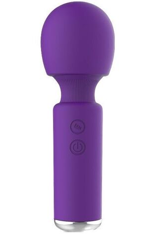 Фиолетовый перезаряжаемый мини-wand Intimate Wand - CNT CNT-060035A